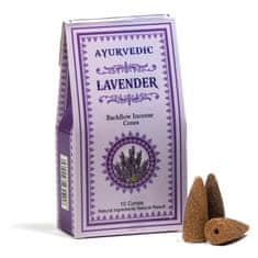 LIFEFIT Kónické Kadidlo Ayurvedic Lavender - Levandule