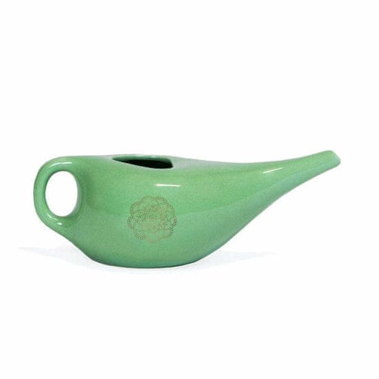 LIFEFIT Keramická Nádoba Bodhi Neti Pot - Zelená