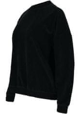 LIFEFIT Bluza Oversize Athlecia Marlie Rib Crew Neck - Czarny