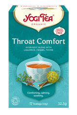 LIFEFIT Čaj Yogi Tea Throat Comfort - Na Krk (17X1,8G)