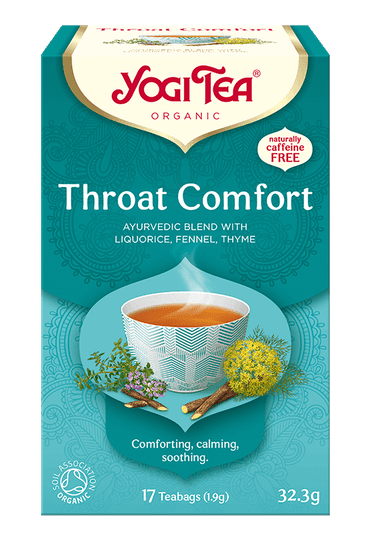 LIFEFIT Čaj Yogi Tea Throat Comfort - Na Krk (17X1,8G)