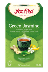 LIFEFIT Čaj Yogi Tea Green Jasmine - Zelený Jasmín (17X1,8G)