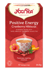 LIFEFIT Čaj Yogi Tea Positive Energy Cranberry Hibiscus - Pozitivní Energie (17