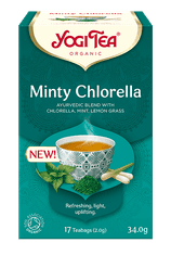 LIFEFIT Čaj Yogi Tea Minty Chlorella - Mátová Chlorella (17X2,0G)