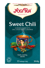 LIFEFIT Čaj Yogi Tea Sweet Chilli - Sladké Chilli (17X1,8G)