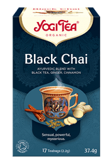 LIFEFIT Čaj Yogi Tea Black Chai - Černý Čaj (17X2,2G)