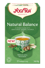 LIFEFIT Čaj Yogi Tea Natural Balance - Přirozená Rovnováha (17X2G)