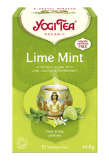 LIFEFIT Čaj Yogi Tea Lime Mint - Limetka S Mátou (17X1,8G)