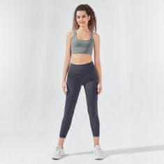 LIFEFIT Legginsy Myga Yula High-Waisted 7/8 - Grey