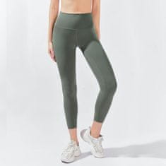 LIFEFIT Legginsy Myga Yula High-Waisted 7/8 - Olive Green