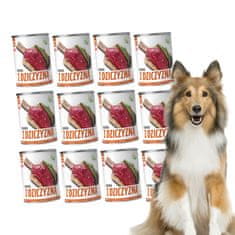 4DOGS Tuf Tuf Mokra Karma Dla Psa Z Dziczyzną 800G X 12Szt.