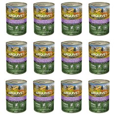 4DOGS Arquivet Mokra Karma Dla Psa Z Indykiem I Cielęciną 12X400G