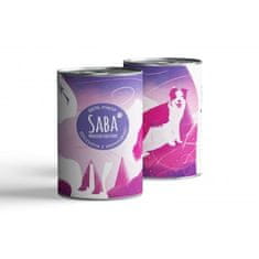 4DOGS Saba Konserwa 86% Dzik Z Ziemniakami 850G