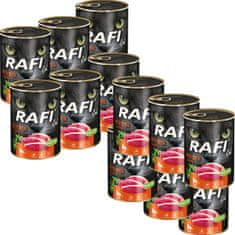 4DOGS Rafi Cat Krmivo Bez Obilovin S Kachnou 12 X 400 G