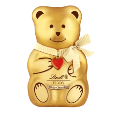 LINDT Zlatý Medvídek TEDDY Bílá čokoláda 100g