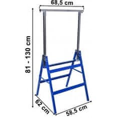 Gockowiak Dílenský Stojan Kobylka 130 Cm - 2 Kusy