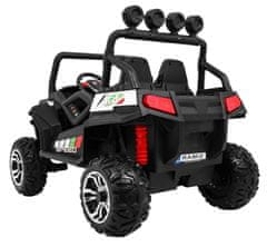 KECJA Grand Buggy Strong Lift Dla Dzieci Biały + Napęd 4X4 + Pilot + Bagażnik + Radio Mp3 + Led