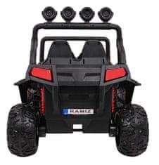 KECJA Grand Buggy Strong Lift Dla Dzieci Biały + Napęd 4X4 + Pilot + Bagażnik + Radio Mp3 + Led