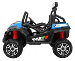 KECJA Grand Buggy Strong Lift Dla Dzieci Niebieski + Napęd 4X4 + Pilot + Bagażnik + Radio Mp3 + Led