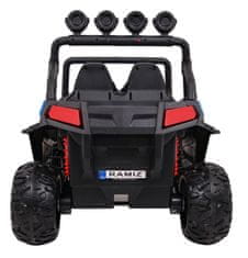 KECJA Grand Buggy Strong Lift Dla Dzieci Niebieski + Napęd 4X4 + Pilot + Bagażnik + Radio Mp3 + Led