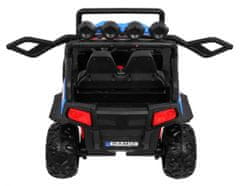 KECJA Grand Buggy Strong Lift Dla Dzieci Niebieski + Napęd 4X4 + Pilot + Bagażnik + Radio Mp3 + Led