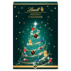 LINDT Adventní kalendář Vánoční stromeček 221g