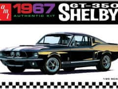 shumee Stavebnice plastového modelu AMT (USA) - 1967 Shelby GT350 (bílá)