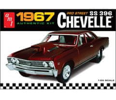 shumee Plastikový model - 1967 Chevy Chevelle Pro Street auto - AMT