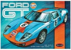 KECJA Model Plastový - Auto Gulf 2006 Ford Gt 1:25 (Snap - K Sestavení) - P