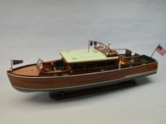 KECJA Loď - Příměstská Loď 1929 Chris Craft 38' Commuter Boat Kit 1:12 - Dumas