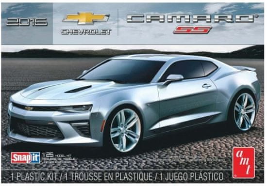 KECJA Model Plastový - Auto 2016 Chevy Camaro Ss Snap Kit - Amt