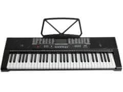 KECJA Keyboard Varhany 61 Kláves Napájecí Zdroj Mk-2102 Mk-908