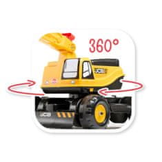 Falk Falk Bagr Jcb Digger Otočná Žlutá Pohyblivá Lžíce Od 3 Let.