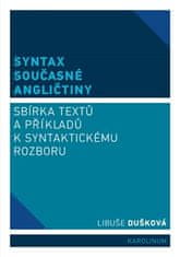 Syntax současné angličtiny - Libuše Dušková