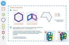 Magformers Geometrie 3: 2D a 3D - box 122 dílků