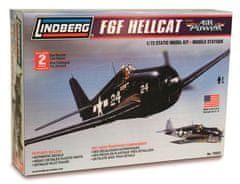 KECJA Model Plastikowy Do Sklejania Lindberg (Usa) Samolot F6F Hellcat