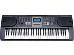 KECJA Keyboard Varhany 61 Kláves Napájecí Adaptér Mikrofon Mk-2106