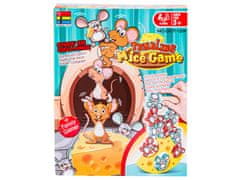 KECJA Dovednostní Balanční Hra Myši Tumbling Mice Game, Sýrová Věž, Kloc