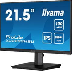 iiyama ProLite/XU2292HSU-B6/21,5"/IPS/FHD/100Hz/0,4ms/Black/3R