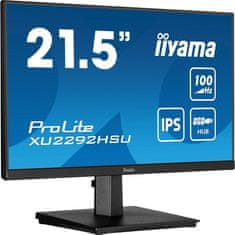 iiyama ProLite/XU2292HSU-B6/21,5"/IPS/FHD/100Hz/0,4ms/Black/3R