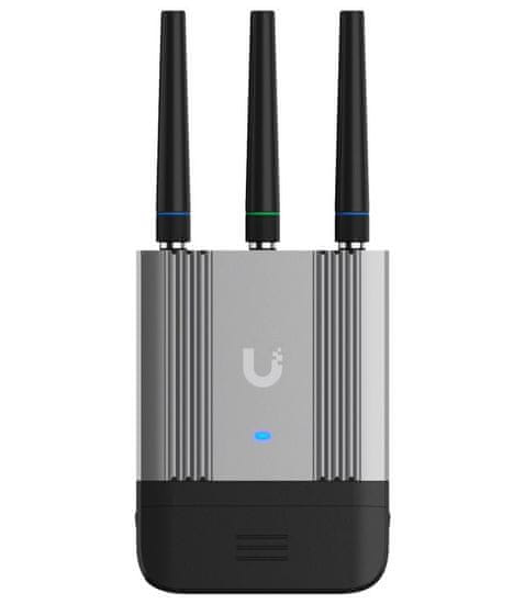 Ubiquiti Mobile Router Industrial - Průmyslový LTE router, Wi-Fi 2,4 GHz, GPS, PoE In, PoE Out, 802.3af/at