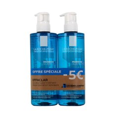 Sada čisticích pěnových gelů bez mýdla Effaclar (Purifying Foaming Gel) 2 x 400 ml