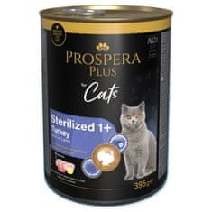 Konzerva Prospera Plus Sterilized 1+ Krůtí paté, bohaté na jehněčí 395g