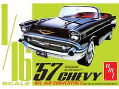 AMT Model Plastikowy - Samochód 1:16 1957 Chevy Bel Air Convertible