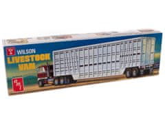 AMT Model Plastový - Návěs Wilson Livestock Van Trailer