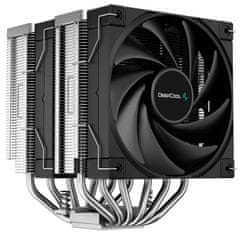 DEEPCOOL chladič AK620 / 2x120mm fan / 6x heatpipes / pro Intel i AMD