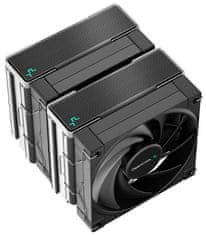 DEEPCOOL chladič AK620 / 2x120mm fan / 6x heatpipes / pro Intel i AMD