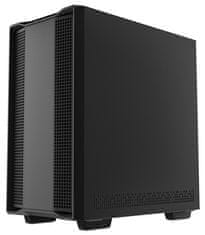 DEEPCOOL skříň CC360 ARGB / MiniITX / 3x120 ARGB fan / USB 2.0 / USB 3.0 / tvrzené sklo / černá