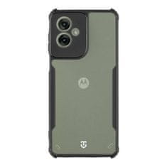 Tactical Zadní kryt Quantum Stealth pro Motorola Moto G55 5G Clear-Black