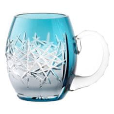 Caesar Crystal Půllitr Hoarfrost, barva azurová, objem 500 ml